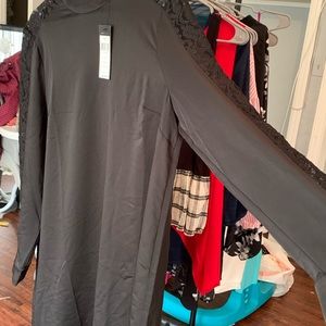 Silk and lace shirt/dress NEW